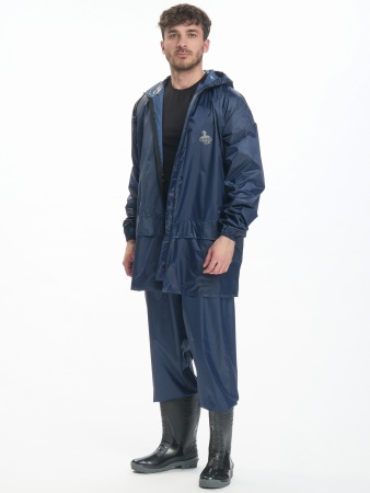 Костюм влагозащитный Тайфун (Нейлон/ПВХ,200), т.синий, арт. 17234 — изображение товара РусПак